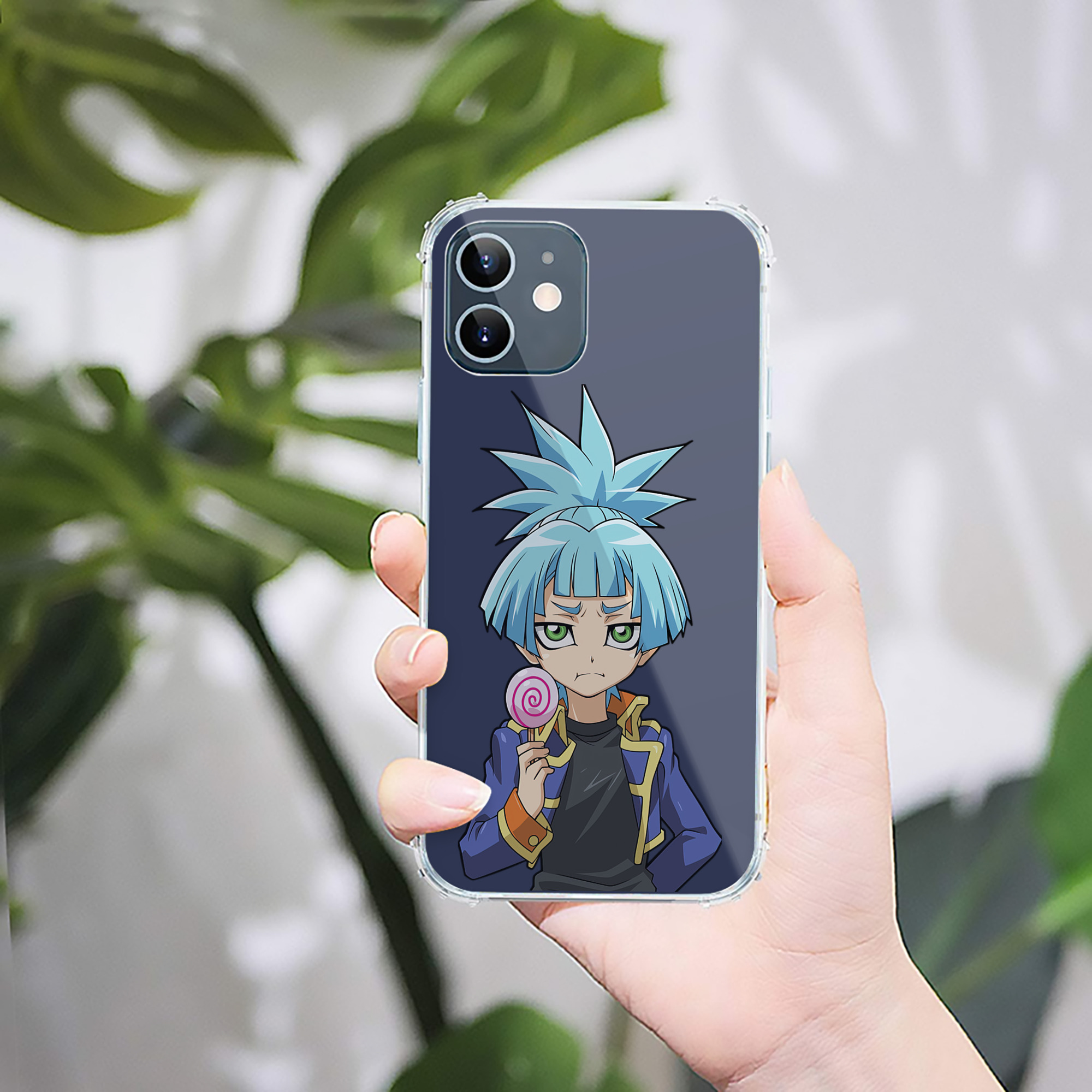 （画像用） 遊☆戯☆王 Yu-Gi-Oh! 【iPhone 12シリーズ対応】透明スマホケース（クリアソフトケース）